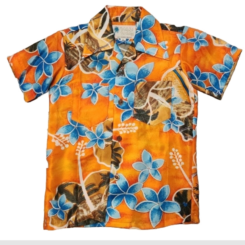 Vintage 1960s Waikiki Holiday Hawaiian Shirt